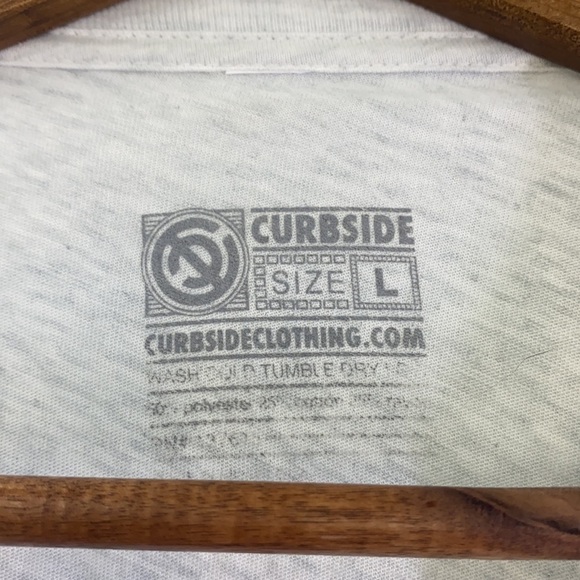 Curbside - Skeleton Riding A Rooster Short Sleeve T Shirt Size Large - Picture 8 of 9